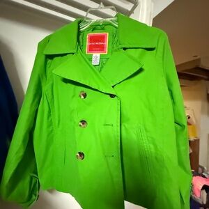 Isaac Mizrahi Women's Vibrant Pea Coat